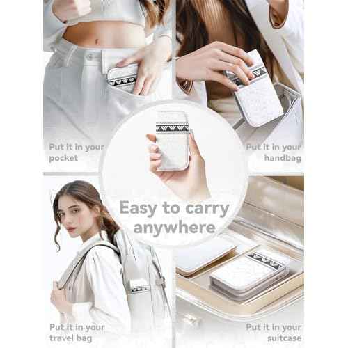 Manicure kit for Women ? Nail Clippers, Cuticle Trimmer, Tweezers, Metal File, and Travel Case ? Professional-Quality Tools for Home, Travel, or Gift Use