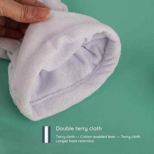 Paraffin Wax Mitts, Segbeauty Thick Paraffin Heated Hand SPA Mittens for Women, Paraffin Baths Gloves for Hot Wax Hand thera-py Paraffin Thermal Treat-Ment SPA Wax Warmer Paraffin Wax Machine