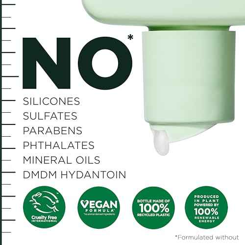 Garnier Fructis Hair Filler Moisture Repair Shampoo, Sulfate Free Shampoo for Curly, Wavy Hair with Hyaluronic Acid, 10.1 Fl Oz, 1 Count
