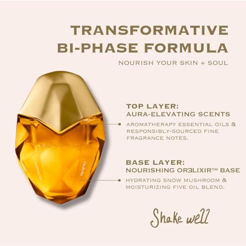 Orebella Blooming Fire Perfume, Travel Size Eau de Parfum for Women, Warm Floral Scent with Musk Notes 0.33 oz/10 Ml