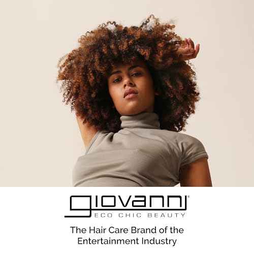 GIOVANNI 2Chic Ultra Volume Mousse for Fine & Thin Hair - Volumizing Hair Foam for Women & Men, Foaming Texture for Defining & Enhancing - Papaya & Tangerine, 7 fl oz (Pack of 1)