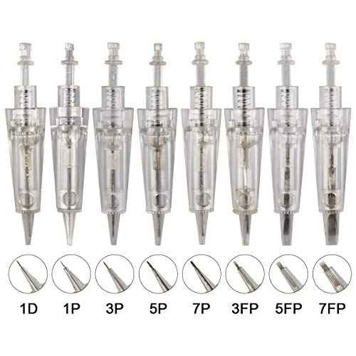Guapa Microblading Permanent Makeup Needles Blade for Tattoo Machine Pen Kit Eyebrow Eyeliner Lip, Areola Makeup Beauty (20pcs 1P)