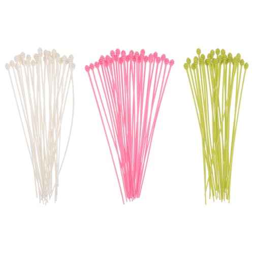 FRCOLOR Hair Roller Pins 90pcs Plastic Brush Roller Pick Perm Needle Barber's Special Hairdressing Tool for Hair Curling Styling Accessories