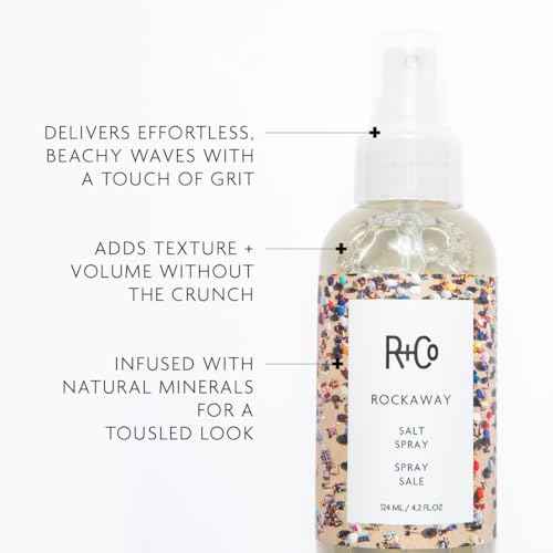 R+Co Rockaway Salt Spray, Adds Volume and Hair Texture
