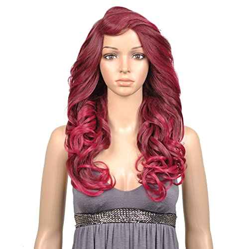 SISTER WIG Synthetic Hair Wig Diva Collection Pre Tweezed Part Diva H Sista (SOM RT BURG)