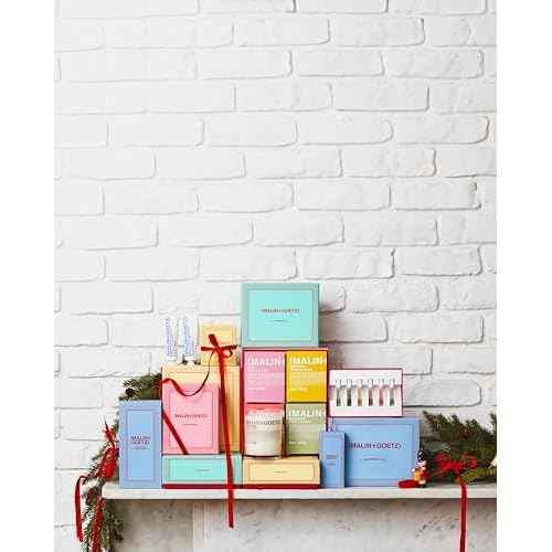 Malin + Goetz Perfume Oil + Candle Duo Sweet & Soft Fragrance Set for Men & Women, Holiday Stocking Stuffer Candle & Perfume Gift Set, Christmas & Birthday Presents