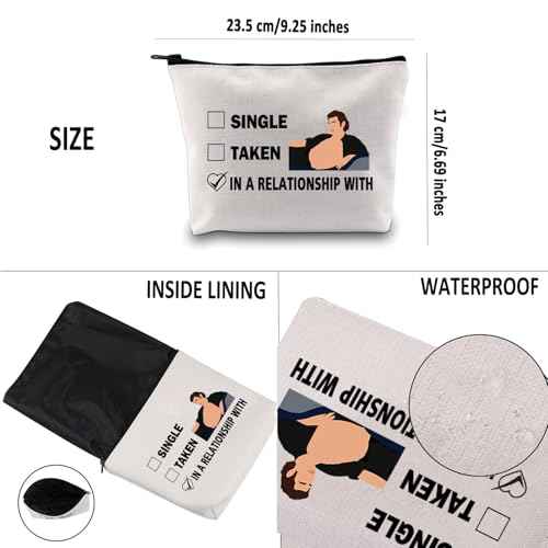 G2TUP J G Inspired Gift Dating J G Makeup Bag J G Fan Cosmetic Bag J G Merch