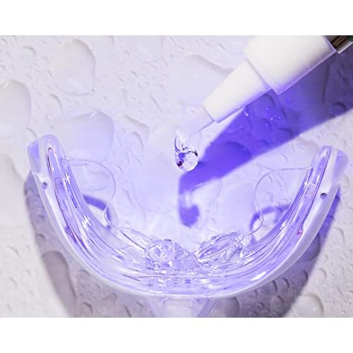 Smileactives Prolite Professional Teeth Whitening Kit, Dental Quality LED Light Teeth Whitener for White Teeth & Smile, 16 Minute Built-in Timer, Teeth Whitening Products, Helps Remove Tooth Stains