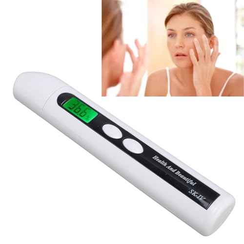 Skin Hydration Tester Meter Digital LCD Display Backlight for Care Analysis Hydration Detector Digital Skin Oil Tester Skin Hydration Tester Skin Hydration Meter