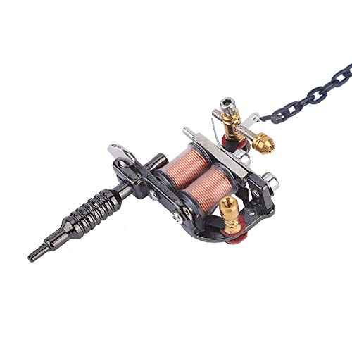 Mini Gun Keyring,ANGGREK Stencil Printer Machine Keyring Portable Mini Machine Supply Keychain Pendant Ornament(Type A)