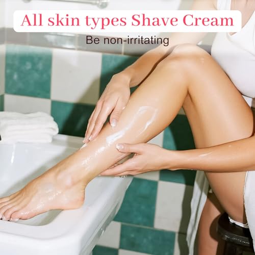 Womens Shaving Cream Bulk Travel,0.53oz Shave Gel for Women,Care Dry Skin Womens Shave Gel for Travel Guests (Jasmine,Pack of 200)