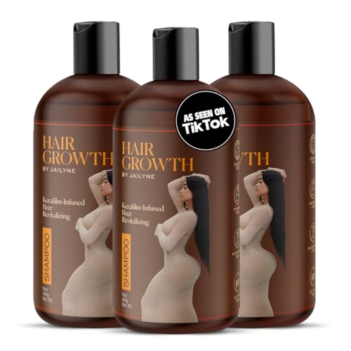 Hair Growth Shampoo by Jailyne Ojeda ? Biotin & Keratin-Infused Formula for Thicker, Fuller Hair ? Nourishing Solution for Hair Growth & Scalp Health ? Made in USA