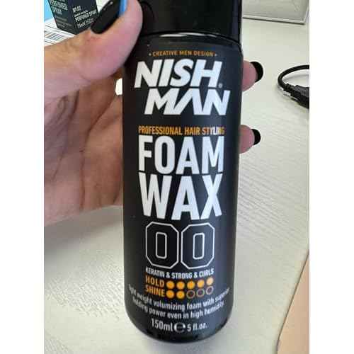 nishman Hair Styling Foam Wax