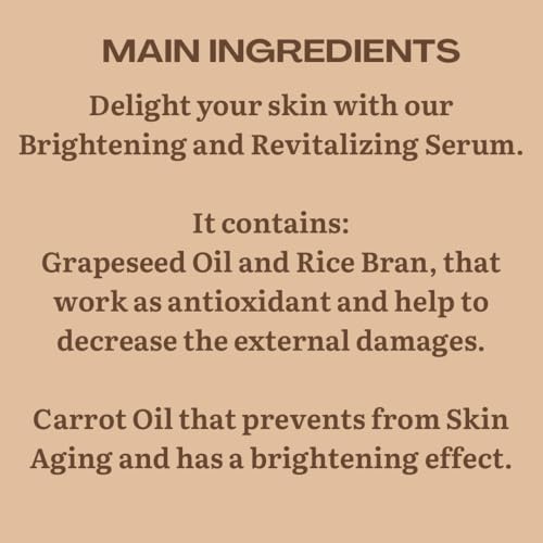 The Italian Pharmacy Healthy Radiance Vitamin E Face Serum with Grapeseed Oil - Nourishing & Brightening Formula