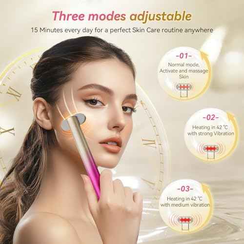 7 in 1 Red-Light-Therapy£¬Red Light Therapy for Face Eye Skincare Equipment at Home£¬Red for Skincare & Blue Rejuvenation Tool (Rose Purple)
