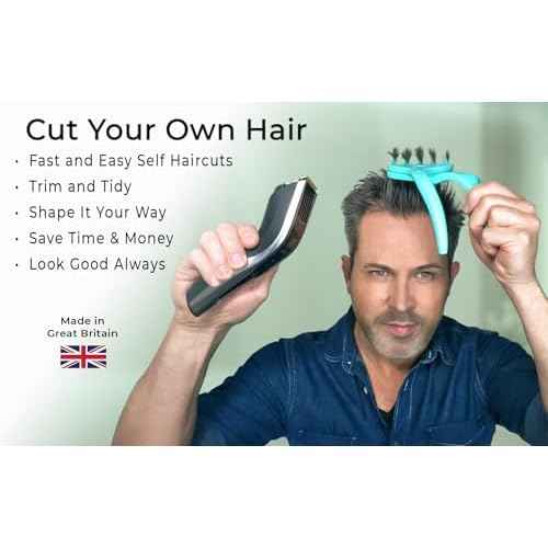 ? The Easy Way to Cut Your Own Hair at Home | DIY Haircut Tool for Men | Use with Your Hair Clippers for Clean, Even Trims Every Time