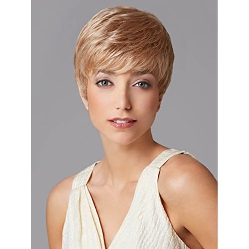 Gabor Pixie Perfect Short Slight Layered Lightweight Wig by Hairuwear, Petite Cap, GL15-26 Buttered Toast