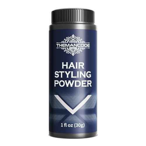 Texture Powder for Men, Lightweight Hair Styling Powder Adds Volume and Texture for a Natural Look, Best for Short to Medium Hair
