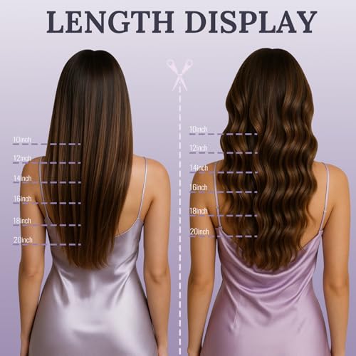 Fshine Invisible Wire Hair Extensions 16 Inch Golden Blonde Highlight Light Blonde Secret Hairpiece Adjustable Fish Line Wire Extensions Clip ins Straight Remy Hair 80 G