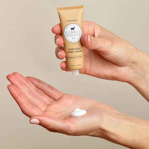 Dionis Goat Milk Skincare Hand Cream (Vanilla Bean, 1 oz)