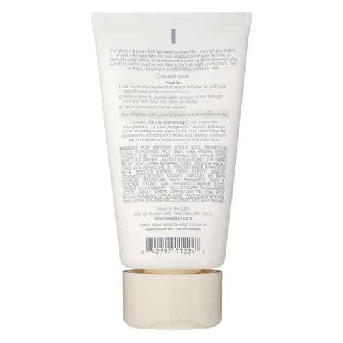 Kristin Ess Hair Weightless Shine Air Dry Cream for Curl Definition, Smoothing + Blowout Prep - Frizz Control - Light Hold - Women's Styling Product for Frizzy, Wavy + Curly Hair - Vegan