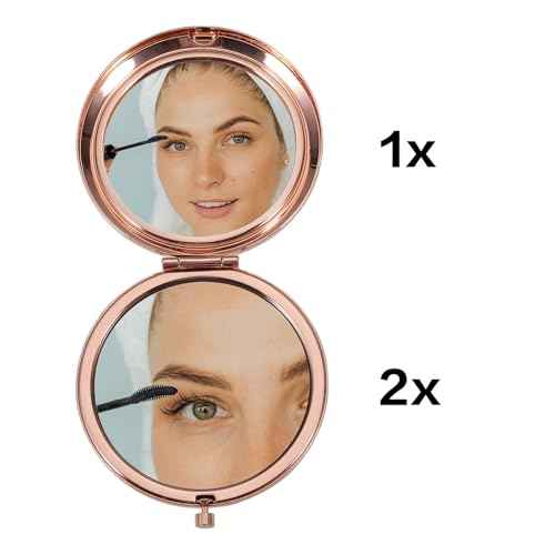 Raddimelo Employee Appreciation Gifts Inspirational Compact Mirror for Friends Coworkers Graduation Christmas Birthday Gift for Her Mom Sister Nurse Teacher Gift Wedding Day for Women