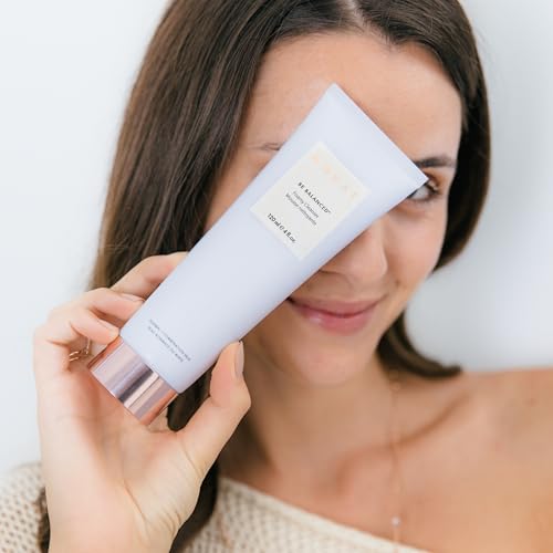 MONAT Be Balanced Foamy Cleanser - Purifying & Softening Foaming Facial Cleanser. Skin-Smoothing Antioxidants and Natural Fruit Acids Foaming Face Wash. Cleansing Foam - Net Wt. 120 ml / 4.0 fl. oz.