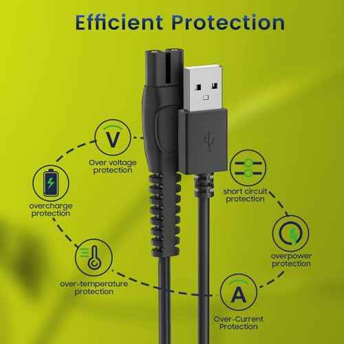 BENSN 5V1A Charger Compatible with Philips Norelco One Blade QP2724 QP2834 QP1924, Fit for Phillips QP6542 QP6552 QP4631 QP6507 QP6552 QP4530 MG5910 MG7910 MG9510 Electric Trimmer Charging Cord