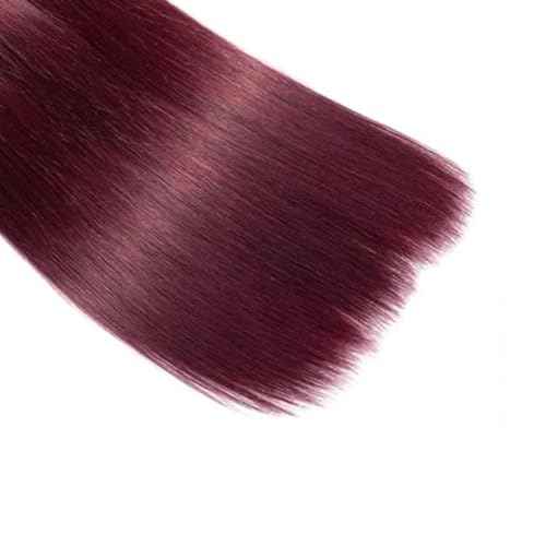 Burgundy Human Hair Bundles 99J Straight3 Bundles 18 20 22 inch Unprocessed Brazilian Virgin Hair Color Red Bundle
