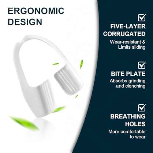 Mouth Guard Grinding Teeth Grinding Braces Mouth Guard for Mouth Sleeping at Night (20 Pack)