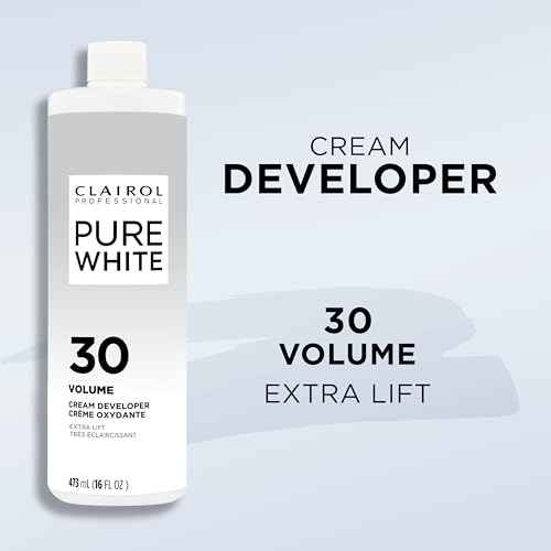 Clairol Professional Pure White 30 Volume Hair Developers for Lightening & Gray Coverage