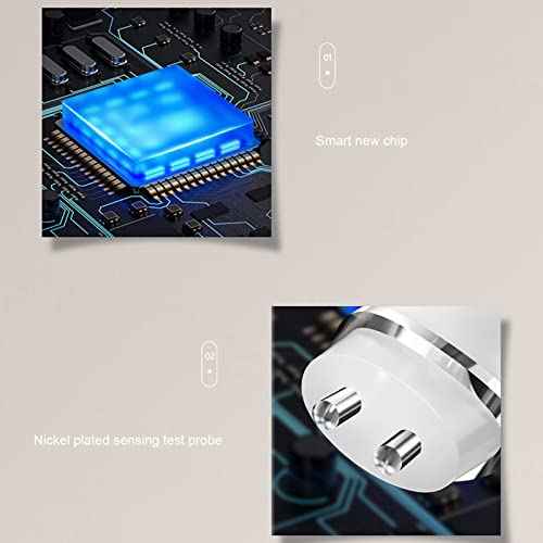 Skin Analyzer, Tester Detector Skin Oil Content Analyzer Skin Water Oil Tester Digital LCD Display Precision Water Oil Tester