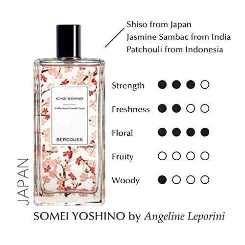 Berdoues Grands Crus Somei Yoshino Eau de Parfum | Floral, Long Lasting Scent Made in France | Spray Fragrance for Women | Luxury Perfume with Premium Quality Ingredients.