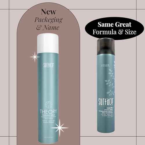 Surface Hair Theory Styling Spray, Fast Dry and Flexible Finishing with Medium Hold