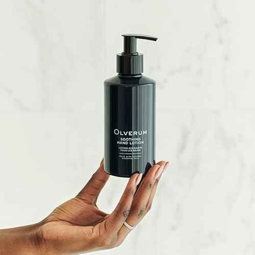 OLVERUM - Natural Soothing Hand Lotion | Clean, Vegan Skin Care (8.5 fl oz | 250 ml)