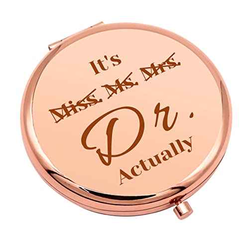 Doctor Gifts for Women Doctor Thank You Gift Compact Makeup Mirror PhD Graduation Gift Medical School Graduation Gifts Appreciation Gift Folding Makeup Mirror Christmas Birthday Gifts
