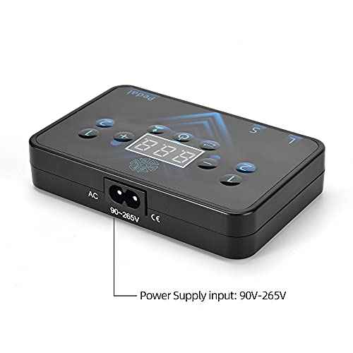 Tattoo Power Supply LED Display Adjustable Voltage Professional Tattoo Machine Power Source Tattoo Voltage Regulator US-Plug
