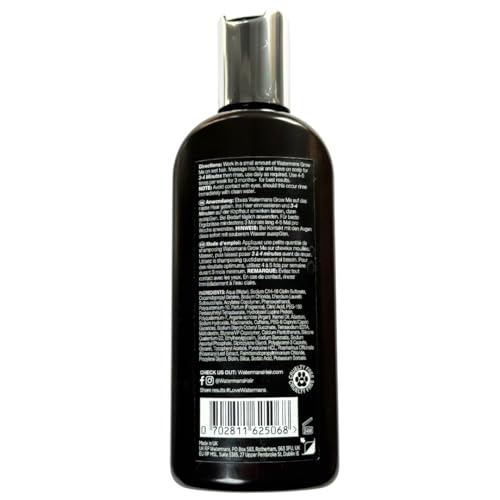 Watermans Shampoo Biotin, Rosemary, Caffeine, Niacinamide, Argan Oil for Thinning Hair, Natural Volumizing for Fine Hair, Hair Growth & Hair Loss with Nutrient-Rich Natural Ingredients 8.45 fl oz