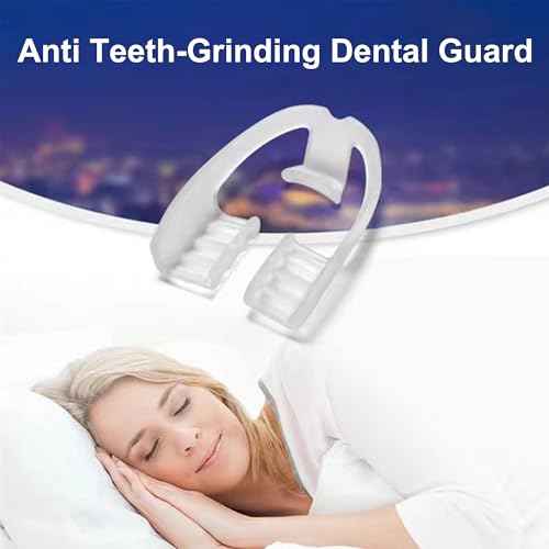 Mouth Guard for Grinding & Clenching Teeth with Portable Hygiene Case | Anti-Slip & Soft Hook Design BPA Free | Disposable & Ready to Use - No Need to Boil/Mold | One Size Fits All 10 Count