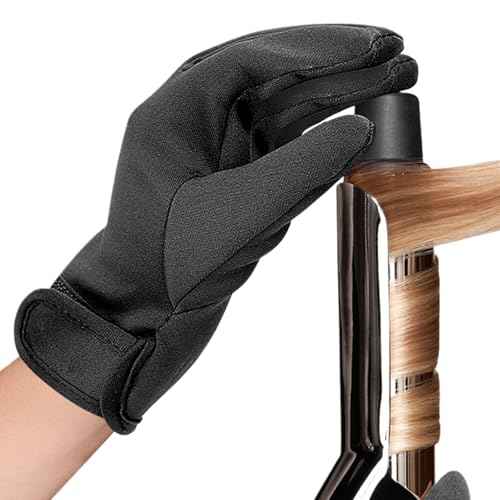 Hair Styling Heat Gloves, Professional Heat Resistant Hand Gloves For Hair Styling, Safe Thick Glove Mitt Household Supplies