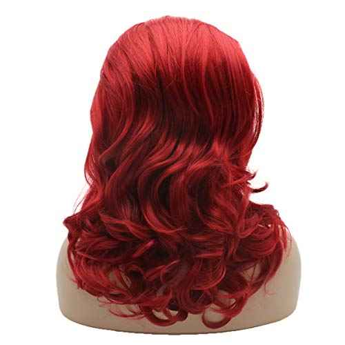 Realistic Female Mannequin Head with Shoulders for Wigs Earrings Hats Display,Glam Half Body Mannequin Head Wig Head Stand JF-DP487-YH2