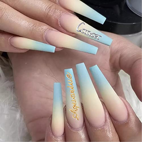 Zodiac Nail Charms, 3D Zodiac Nail Charms for Acrylic Nails, Alloy Twelve Constellation Zodiac Virgo Leo Aries Taurus Gemini Capricorn Charms for DIY Nail Art (D-96pcs)