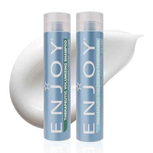 Enjoy Therapeutic Volumizing Shampoo and Conditioner 10.1 oz Duo Set