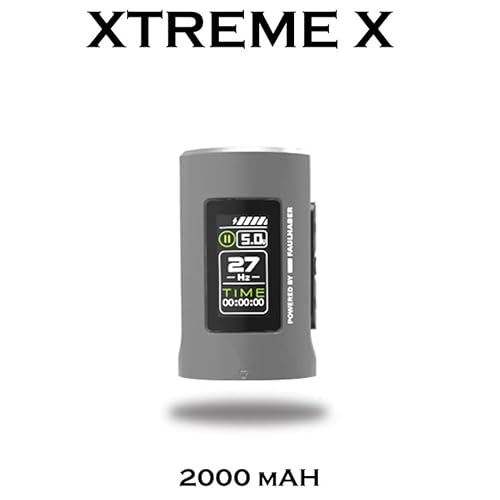 XTREME X Wireless Tattoo Pen Battery- Professional Tattoo Machine with Faulhaber Brushless Motor, 0.96" TFT Display, Adjustable Stroke, 2000mAh Battery, Type-C Charging -Silent Operation