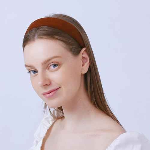 Velvet Wide Headbands for Women Soft Head Bands Diademas Para Mujer De Moda Hairbands for Women Girls Fashion No Slip Headband Hairbands Hair Accessories