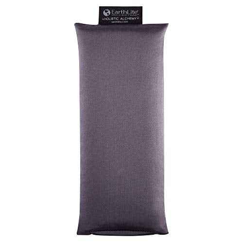 EARTHLITE Holistic Alchemy Aromatherapy Eye Pillow - 100% Silk Cover, Natural Herbs & Flax Seeds, Weighted, Cooling & Soothing