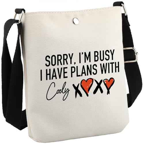 GJTIM Ladies Gym Gift Sorry I¡¯m Busy I have Plans With Cody Fitness Travel Bag for Fans (Plans With Cody CB)