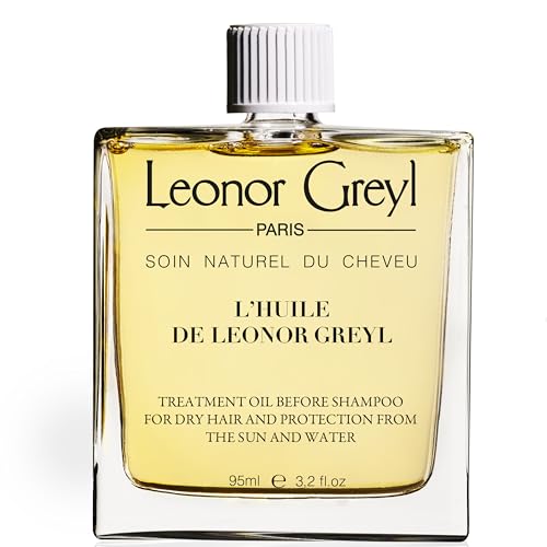 Leonor Greyl L'Huile Pre-Shampoo Treatment for Hair | Hair Oil Treatment for Dry Hair, Protection from the Sun and Water, 3.2 FL OZ, Made In France