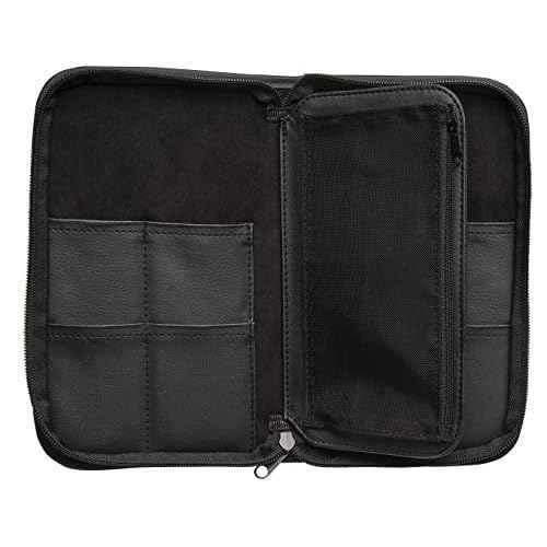 Fromm 8-Piece Zip Shear and Tool Case for Stylists and Barbers, Black, F1050