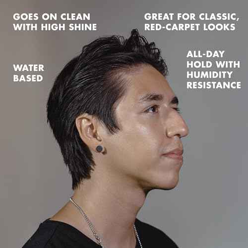 Hanz de Fuko Heavymade ? Premium Men¡¯s Hair Styling Pomade for an Extreme Hold, High Shine Finish ? Water-Based, Humidity-Resistant Styler for Achieving Various Hairstyles ? 2 oz, Travel Size